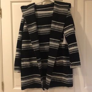 Marine Layer poncho with hood